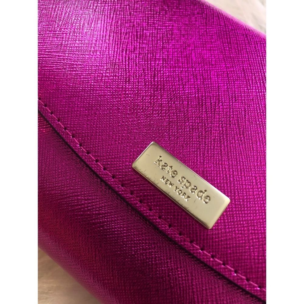 Kate Spade Laurel Way Winni Metallic Clutch